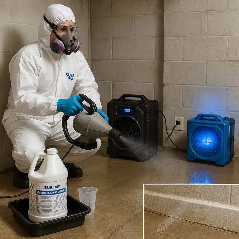 Sanitization and Odor Removal process in Humboldt Hill, CA